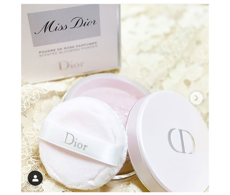 DIOR ディオール フェイスパウダー 限定 ミスディオール ノベルティ ディオール人気香水「ミス ディオール」の限定ボディパウダーが登場