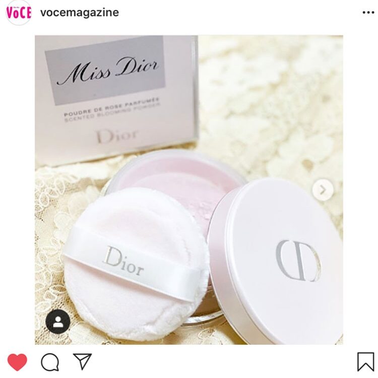 DIOR ディオール フェイスパウダー 限定 ミスディオール ノベルティ ディオール人気香水「ミス ディオール」の限定ボディパウダーが登場