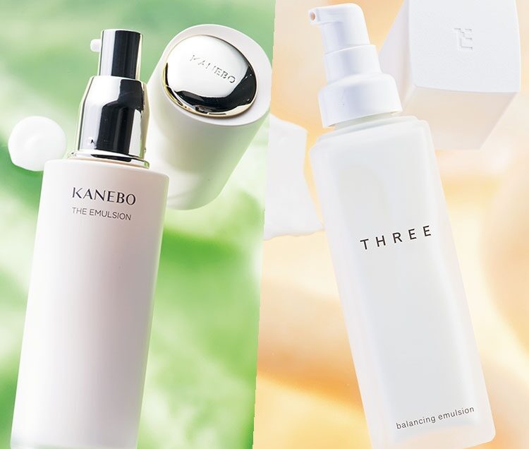 ベタつかずしっかりうるおう乳液は？【KANEBO・THREEほか】｜実験VOCE