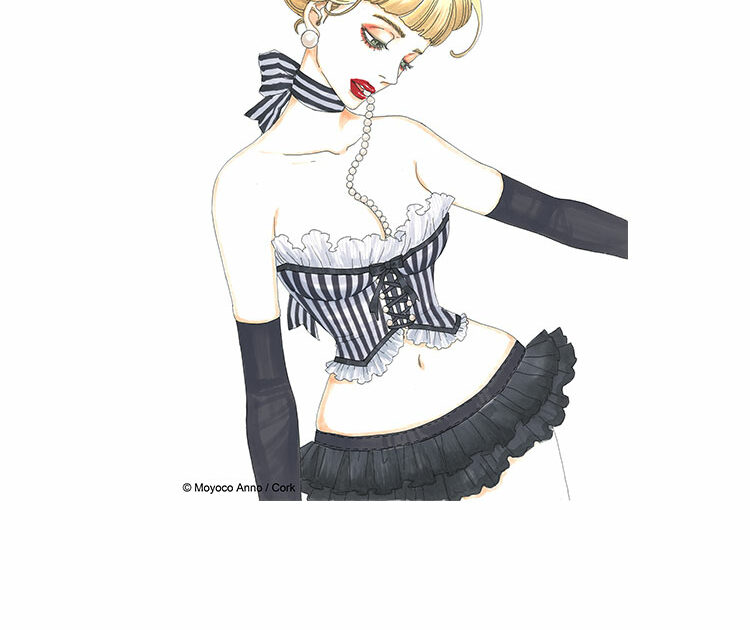 安野モヨコ 初！デザインのセクシーなランジェリー登場【ビューティ