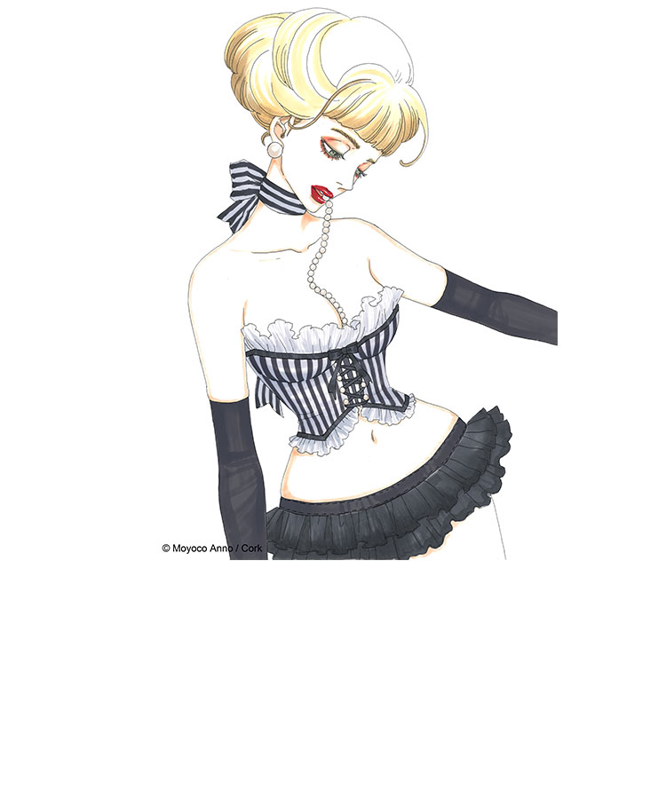 安野モヨコ 初！デザインのセクシーなランジェリー登場【ビューティ