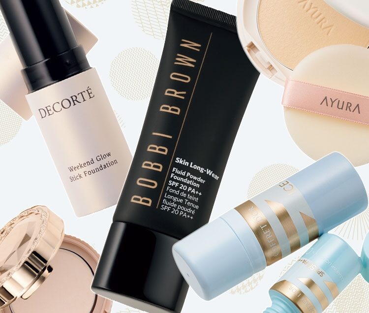 新作【毛穴レスベースメイク】優秀パウダー、ファンデ、下地にお任せ